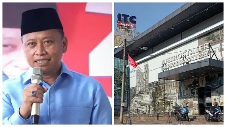 Kolase Supian Suri dan proyek Metro Stater. Foto: Istimewa