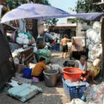 Kondisi lapak pemulung di Cipadu, Tangerang Selatan. Foto: Viva.co.id/Lis Yuliwati