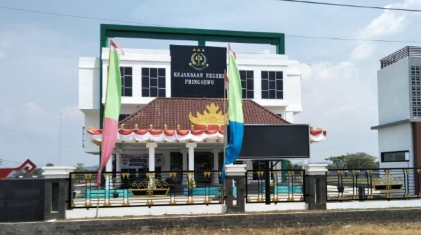 Kejaksaan Negeri Pringsewu. Foto: Istimewa