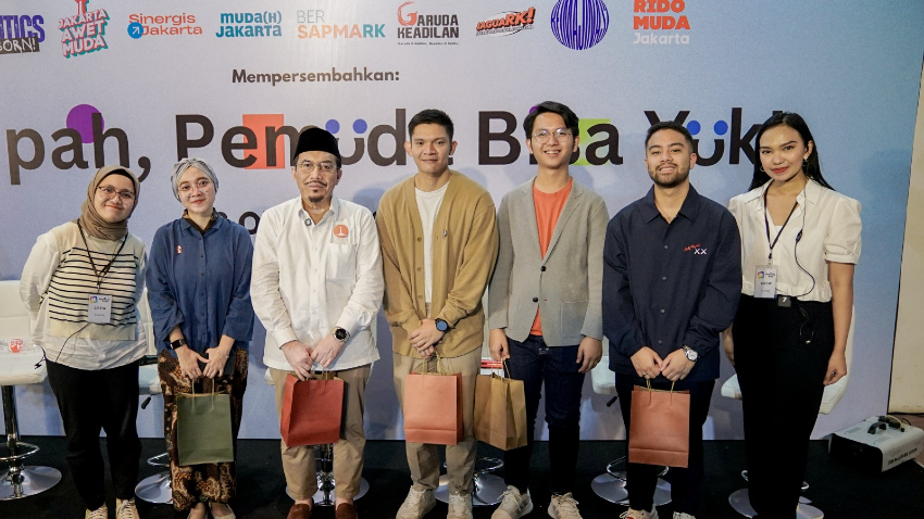 Suswono bersama pemuda pemudi Jakarta. Foto: Istimewa