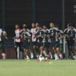 Timnas U-17 sedang melakukan latihan. Foto: PSSI