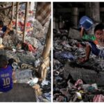 Kolase anak-anak kecil dari keluarga miskin. Foto: Istimewa