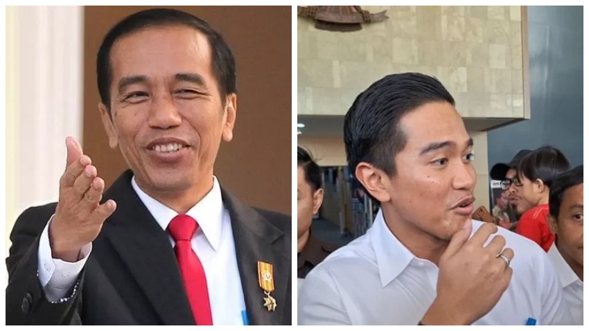 Kolase Jokowi dan Kaesang. Foto: Istimewa