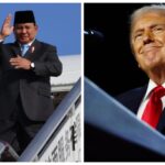 Kolase Prabowo dan Trump. Foto: Istimewa