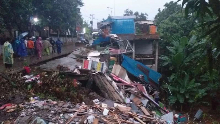 Bencana alam di Bogor. Foto: Istimewa