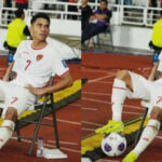 Selebrasi Marselino usai mencetak gol kedua ke gawang Arab Saudi. Foto: Istimewa