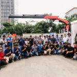 Sanggar Sarana Baja Pamerkan Mounted Crane PK 53002 SH. Foto: Istimewa