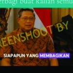 Tangkapan layar SBY beri uang Rp 10 juta. Foto: Istimewa