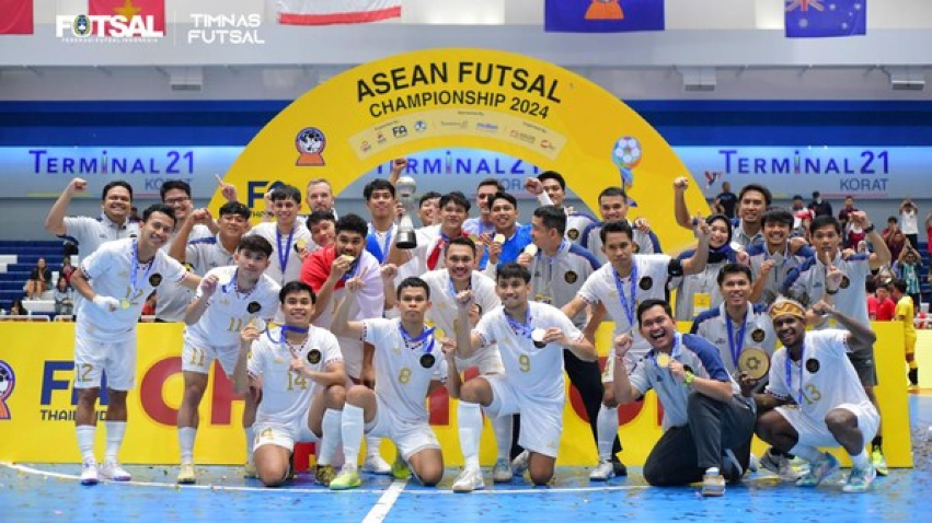 Timnas Futsal Indonesia juara Piala AFF 2024. Foto: Istimewa