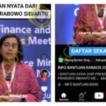 Video Palsu Sri Mulyani Berikan Bantuan Modal Usaha Beredar, Begini Fakta Sebenarnya