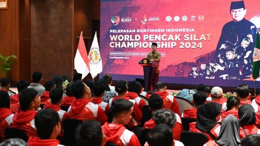 Indonesia Lepas 170 Atlet Pencak Silat untuk Kejuaraan Dunia di Abu Dhabi